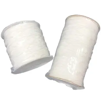 

3mm Mask Elastic Strap Soft Ear Hanging Band Mask Elastic Band Replacement Elastic Rope Mask Making Accessory (200 Meters)