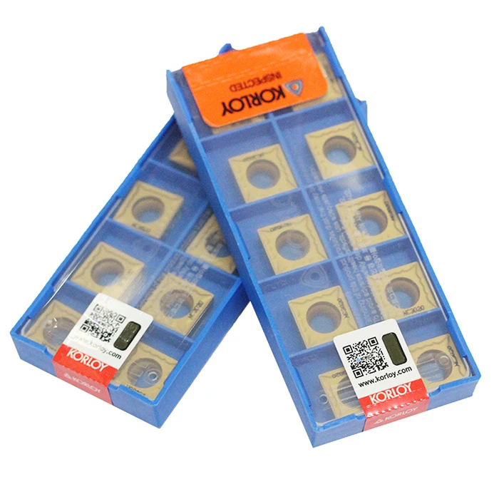 Корея KORLOY SCMT120404-C25 NC3210 SCMT120404-C25 PC9030 SCMT120404-HMP NC3020(10 шт./лот) резец для внутренней обточки вставки