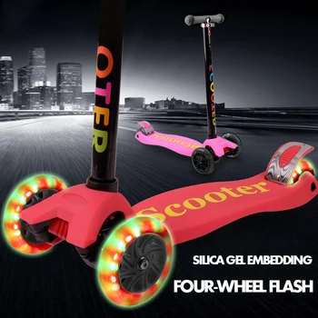 

Tricycle for Kids Baby Scooters Bike T Style Handle Scooter Bike Baby Roller Kids Ride on Toys Baby Car Outdoor Toys