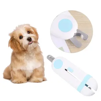 

Stainless Steel Pet Dog LED Nail Clipper Dogs Claw Cutter Cat Trimmers Puppy Nail Scissors Grooming Tool Trimmer Cat Rabbit