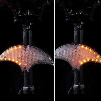 

XANES Wireless Remote Control Smart Bicycle Tail Light USB Rechargeable LED Turn Signal Rear Lamp For MTB Electric Bike Lantern