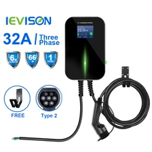 32A 3 фазы EV Зарядное устройство Wallbox станция зарядки электромобилей EVSE с Тип 2 кабель IEC 62196-2 для Smart ED,BMW, i3.. 32A 3 фазы EV Зарядное устройство Wallbox станция зарядки электромобилей EVSE с Тип 2 кабель IEC 62196-2 для Smart ED,BMW, i3..