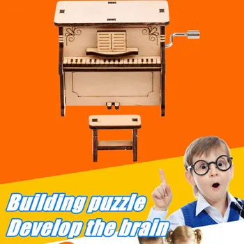 

Duplos Blocks Accessory Children 3D Three-Dimensional Wooden Early Childhood Toy Model Puzzle Piano Building Brick Toy 9807