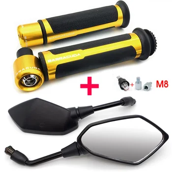 

Motorcycle Grip Moto Mirror For SUZUKI m50 ltr 450 gsx 750f burgman 400 gsr 600 gsx250r gsxr 1000 k7 samurai gsx 600f katana