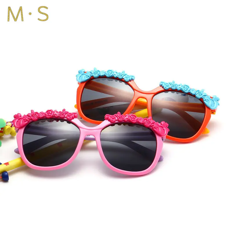 Солнцезащитные очки MS Детские поляризационные брендовые солнечные с мультяшным
