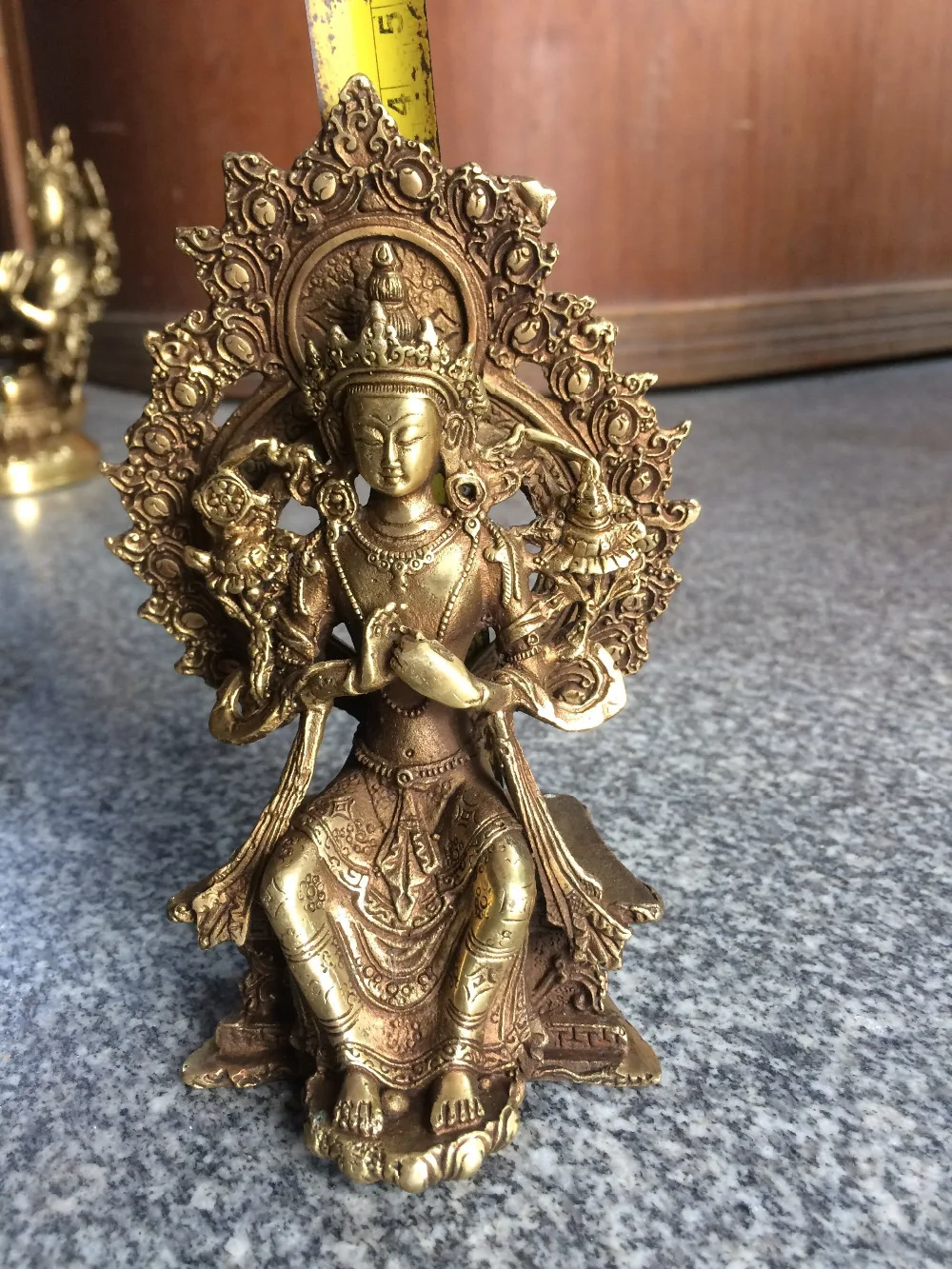 MOEHOMES-China-s-rare-Tantric-view-sound-brass-copper-fengshui-buddha-statue-Metal-crafts-gifts-home (1)