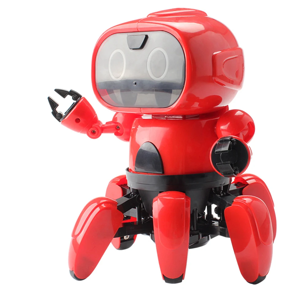

6 Channels Kids Dancing Funny Intelligent Programming Gifts Birthday Rechargeable Remote Control Early Education Robot Toy