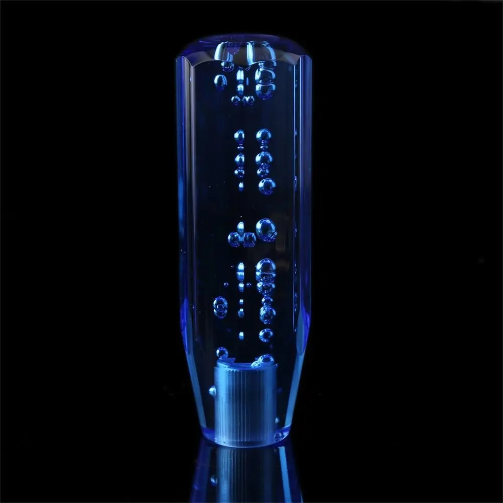 Высокое качество Универсальный Хрустальный пузырьковый светодиодный световой рычаг переключения передач автомобиля рычаги передач для автомобиля ручной механизм непосредственно прикручивается