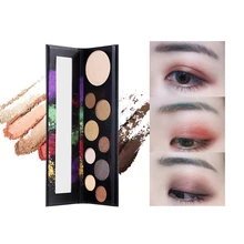 

1 Pc Summer Style 9 Colors Sexy Eyeshadow Palette Matte Pearl Glitter Long Lasting Easy To Wear Europe America Makeup Cosmetics