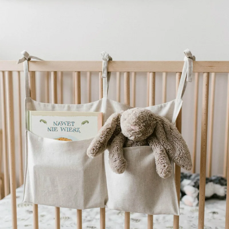 Детская кроватка для младенца висячая сумка Детские Пеленки игрушки для младенцев карман для пеленок постельных принадлежностей