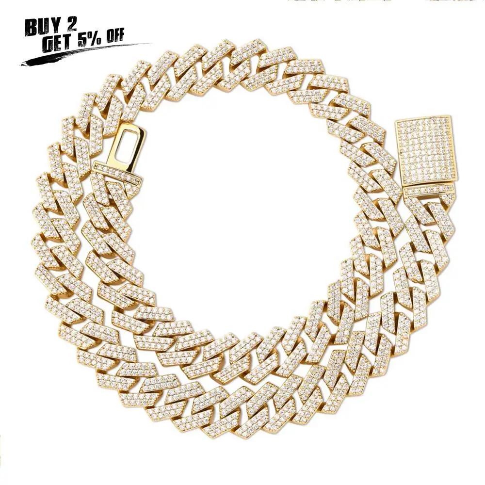 Cubic Zirconia Link Chain | Cubic Zirconia Necklace | Cubic Zirconia  Jewelry - Jinao - Aliexpress