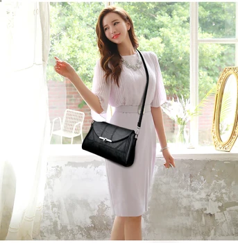 

Simple Pu Female Bag,Diagonal Bag,Handbag,Burgundy/black Shoulder Bag,Famous Design Long Wallet