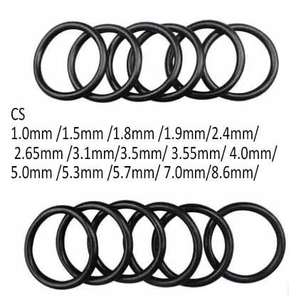 CS2.4mm OD19/20/21/22/23/24/25/26/28/29/30 mm NBR Nitrile rubber O-Ring seal o shape pipe tube fuel oil gasket | Обустройство дома