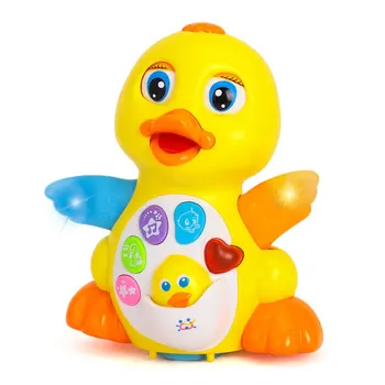 

Swinging Big Yellow Duck Sing And Dance Duckling Toys Children's Educational Toys Electric Baby Toys