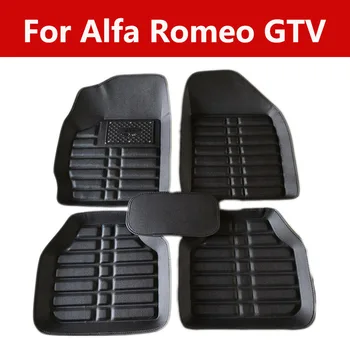 

Special Durable Car Floor Mats Brown Black Color For Alfa Romeo Gtv for Car, SUV, Van Trucks