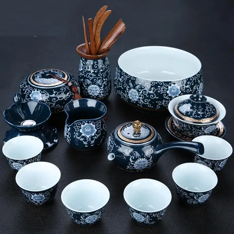 Фу Китай Aksesuarlari Shabby Chic Mutfak сад Ev Dekorasyon Aksesuarlar чайник украшение дома аксессуары горшок китайский чайный набор