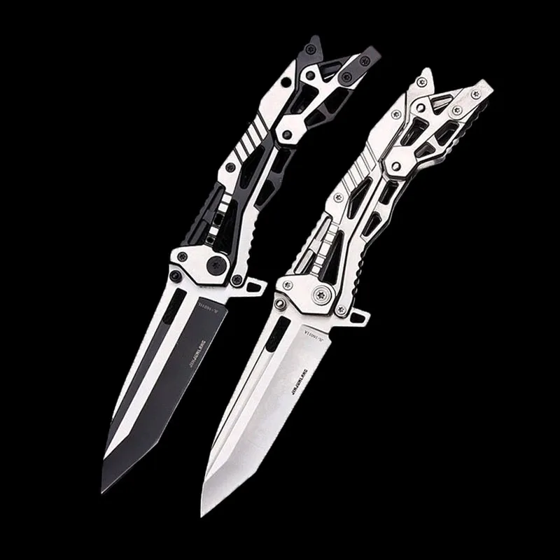 Походный боевой полностью стальной защитный Тактический Knif высокой твердости портативный складной нож для выживания спасательный EDC инструмент саблей