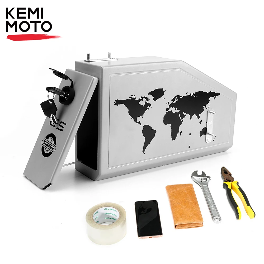 For BMW F 800 GS F 700 GS 800GS F800 F700GS F800GS Tool Box Decorative Aluminum Box Toolbox 5 Liters for Left Side Bracket