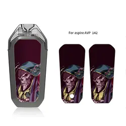 Человек-паук Shura Grim Reaper шаблон Stlye обертка наклейка протектор кожи для Aspire AVP AIO Kit Pod Vape электронная сигарета