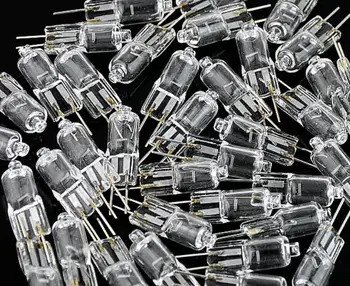 

2020 New 10PCS G4 Halogen Light Bulb 20W Halogen G4 DC12V Indoor Halogen G4 Lamp Crystal Bulb Explosion-Proof Halogen Bulb