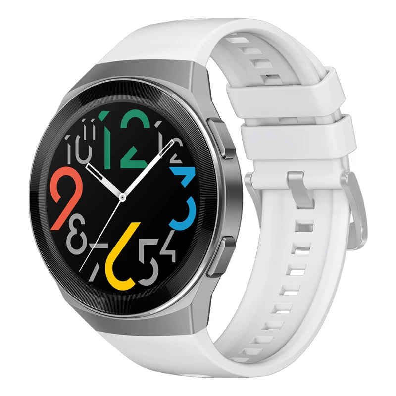 Sport Silicone Watchband Strap for Smartwatch - Original Replacement Bracelet Wristband, 22mm