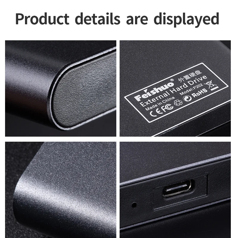 Private customization External SSD hard drive 120GB SSD  500GB Portable SSD External hard drive  for laptop with Type C USB 3.1