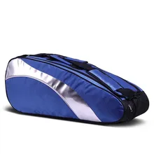 Модная мужская нейлоновая сумка для бадминтона, многофункциональная сумка для тенниса, настраиваемый спортивный рюкзак