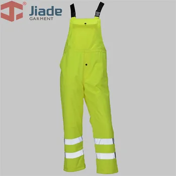 

Jiade Adult High Visibility Winter Bib Pant Men's Work Reflective Winter Bib Pant