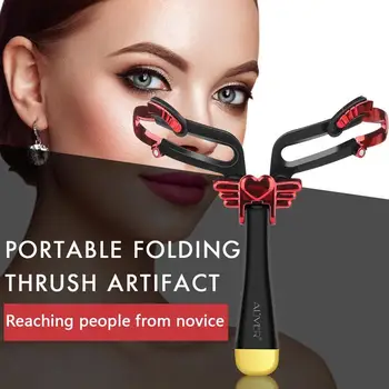 

2020 New Adjustable Eyebrows Card 1Pcs Eye Makeup Shape Makeup Tools Dropship Shaper Eyebrow Stencil Eyebrow Template Q8Q5