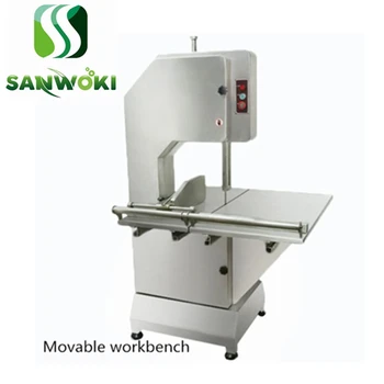 

Movable workbench machine fish cutter machine meat chopper beef bone saw machine bone dicing machine meat cutting machine