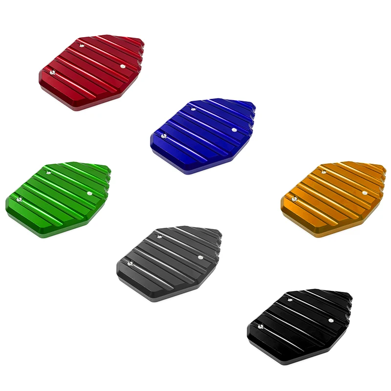 CNC Kickstand Foot Side Stand Extension Pad Support Plate For Honda CBR600RR 2007 2008 2009 2010 2011 2012 CBR 600RR CBR 600 RR (30)
