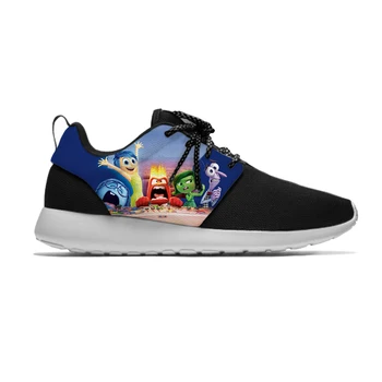 

Out Inside Cartoon Emotion Funny Lovely Popular Kids Sport Running Shoes Casual Breathable Sneakers Gift For Children Boys Girls