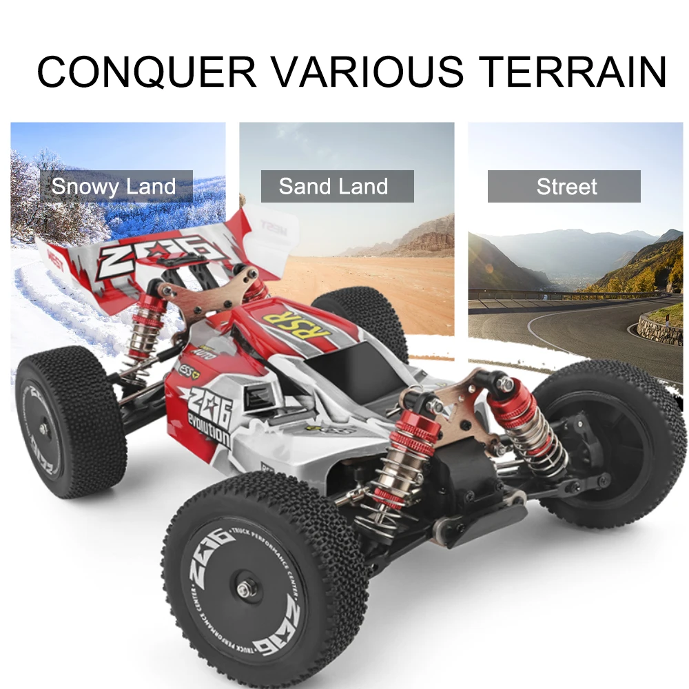 Wltoys XKS 144001 RC автомобиль 60 км/ч высокая скорость 1/14 2,4 ГГц RC 4WD гоночный внедорожный Дрифт автомобиль RTR
