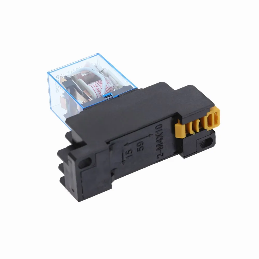 LY2N J реле 12V 24V / AC 110V 220V катушки высокое качество общего назначения DPDT микро мини с