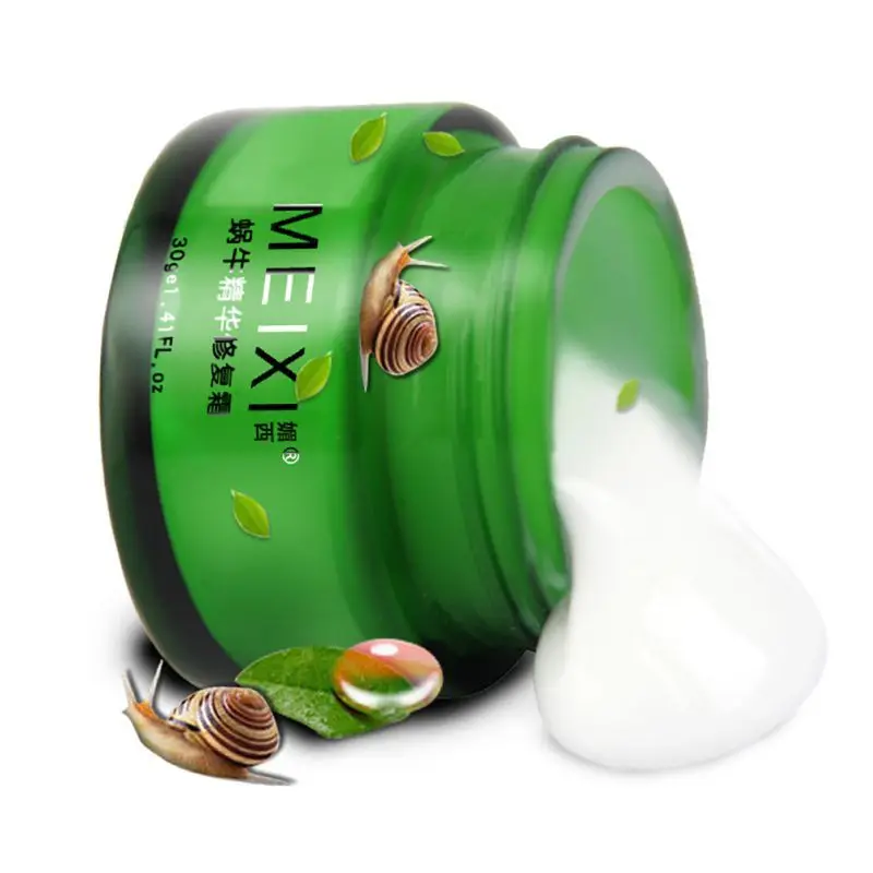 

Snail Cream, Moisturizing Whitening Anti-Aging Anti-Wrinkle Snail Shell Non-slip Soft Facial