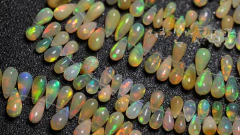 

loose beads Opal drop for DIY jewelry making necklaceFPPJ wholesale beads nature