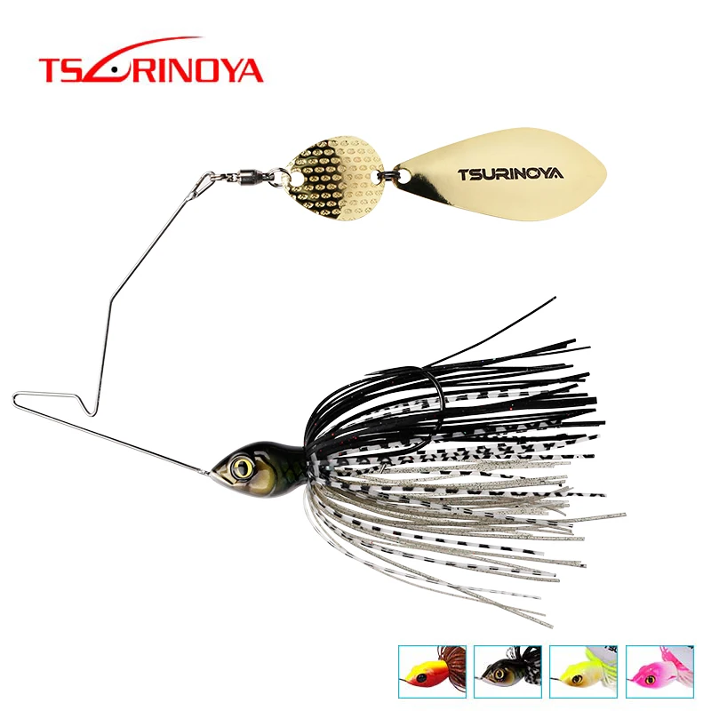Металлическая блесна TSURINOYA Buzzbait рыболовная приманка резиновый джиг вес головы 11
