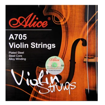 

Alice Violin Strings A705 brand premium violin strings 4 strings free shipping Violin accessories