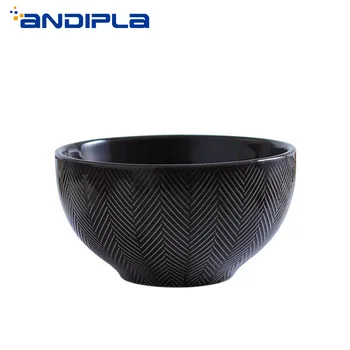 

6.5 inch Japanese Food Container Ceramics Soup Bowls Home Features Dinnerware Noodle Bowl Salad Mixing Bowls Kitchen Accessories