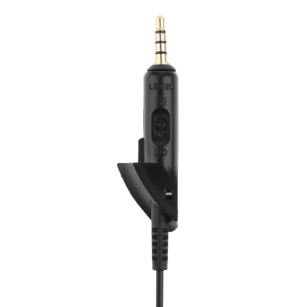 Аудиокабель со штекером 1 5 м и 2 мм микрофоном 3 для наушников Bose QC3|Кабели VGA| |