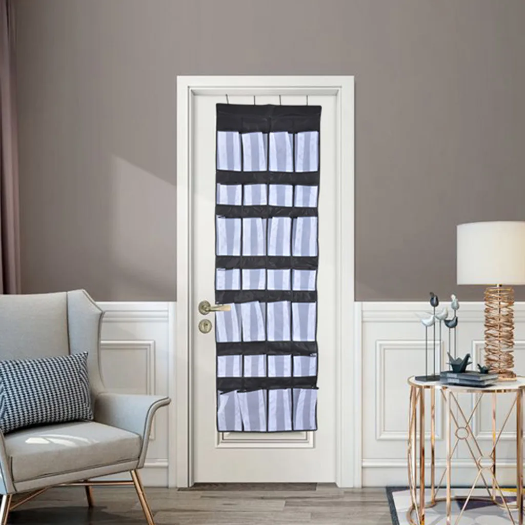 

28 Pocket Over the Door Shoe Organizer Hanging Organizers Space Saver Rack Hanging Storage Hanger hanging storage NEW 2019