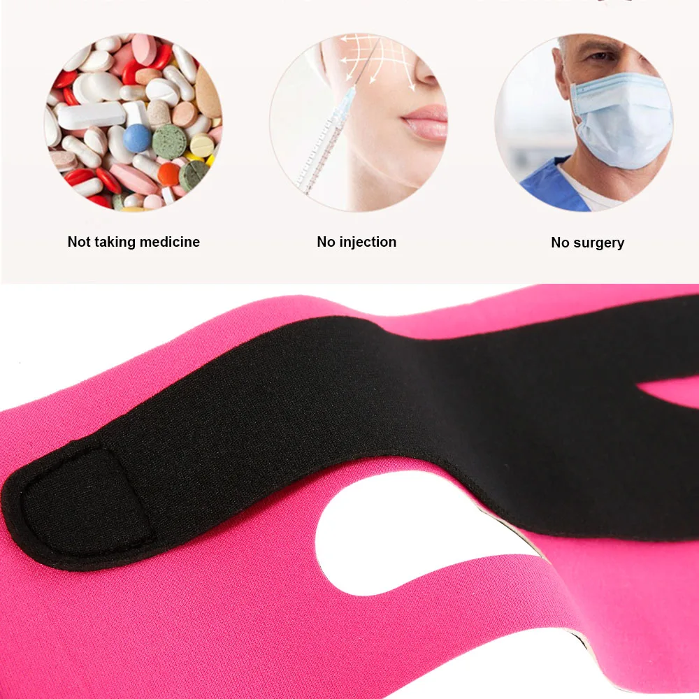 Инструменты для подтяжки лица тонкая маска для похудения лица тонкая маска против морщин ремень полоса V линия лица Пояс