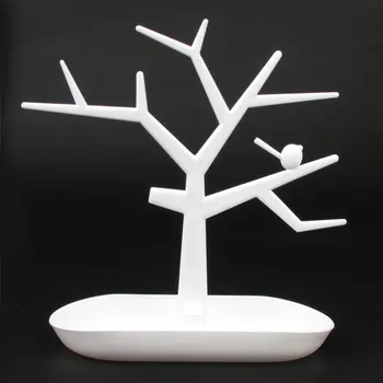 

C-3329 Creative Fashion Bird Tree Jewelry Rack Jewelry Frame Necklace Ring Earrings Frame Key Cosmetics Storage Rack