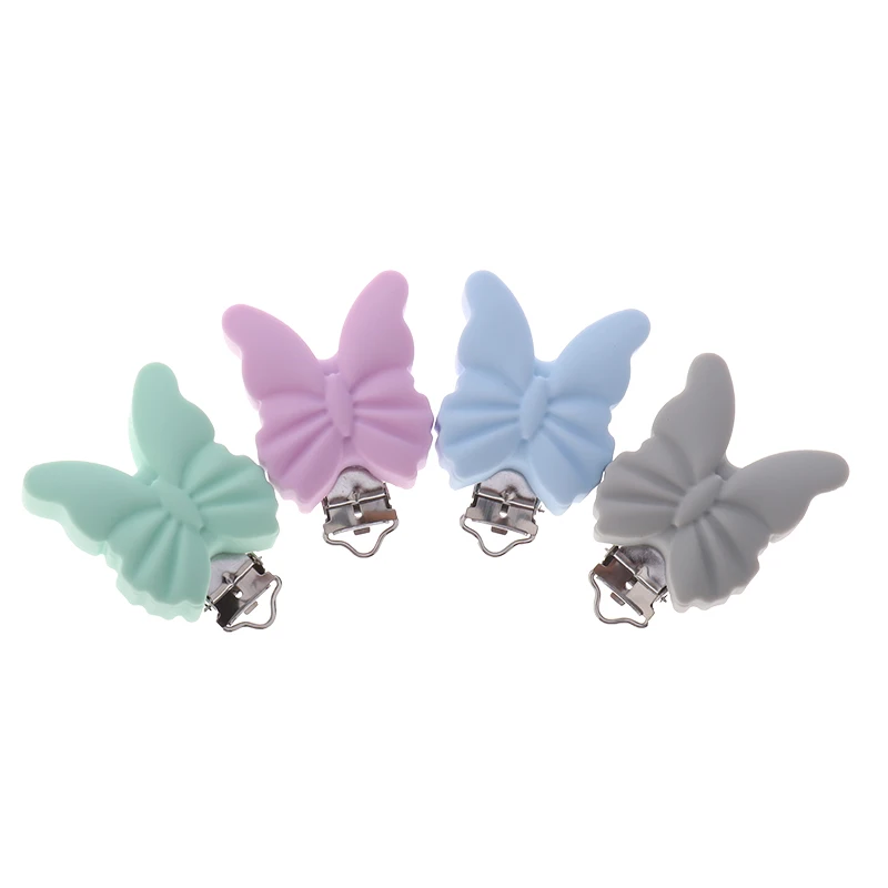 ATOB10pcs Silicone Metal Pacifier Clips Holders Baby Accessories Heart Baby Teething Necklace Clip Childen's Goods Nipple Holder ATOB10pcs Silicone Metal Pacifier Clips Holders Baby Accessories Heart Baby Teething Necklace Clip Childen's Goods Nipple Holder