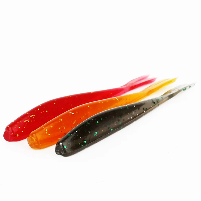 Isca de Silicone Ardea Suave Isca 1g Worm Swimbait Wobblers Artificial Camarão Truta Carpa Pesca Enfrentar 11 Pçs 5 Ardea suave isca 11 pçs 1g worm