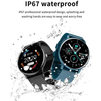 Customize Wallpaper Smart Watch Message Reminder Sport Smartwatch Men Women Sleep Heart Rate Monitor Watches For IOS Android 2