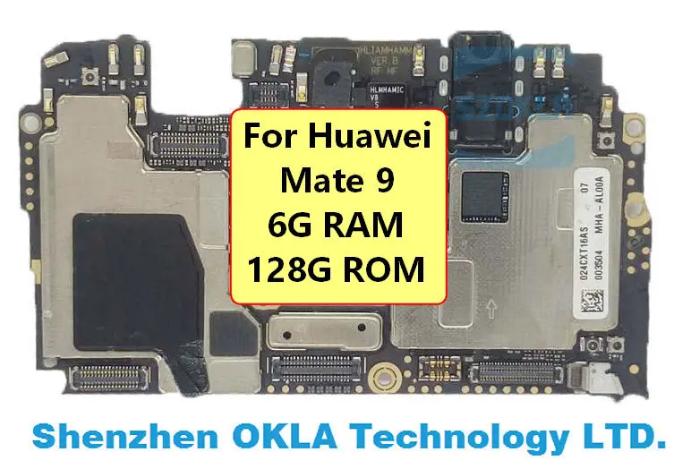 1 шт. используется для huawei mate 9 mate 9 6G ram 128G rom разблокированная Материнская плата логическая плата