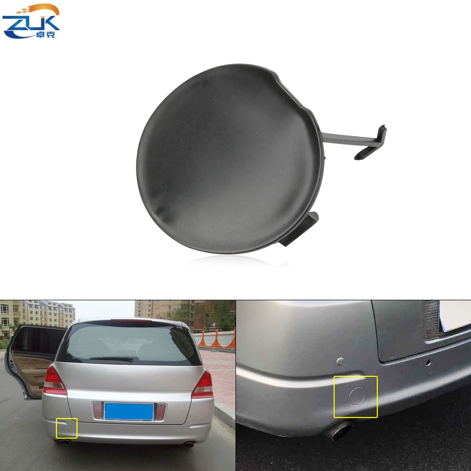 Zuk Rear Bumper Towing Hook Cover For Honda Odyssey 2005 2006 Rb1 Rear
