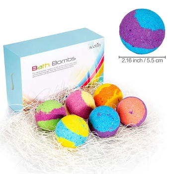 

Bath Bombs Gift Set,Essential Oil Bath Bombs For Bubble & Spa,Organic Bath Bombs For Kids &Women