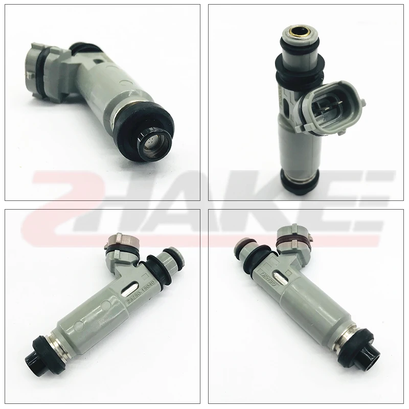 ZHAKE 4X топливной форсунки 23250-15040 для Vios 4A-FE 5A 7A 8A 2325015040 23209-15040 2320915040 впрыска топлива насадки